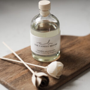 Diffuser with plantable label