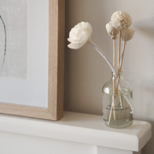 The Candle Brand diffuser with plantable label