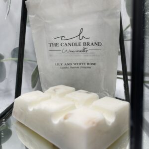 Lily and White Rose 100 hour wax melt bar