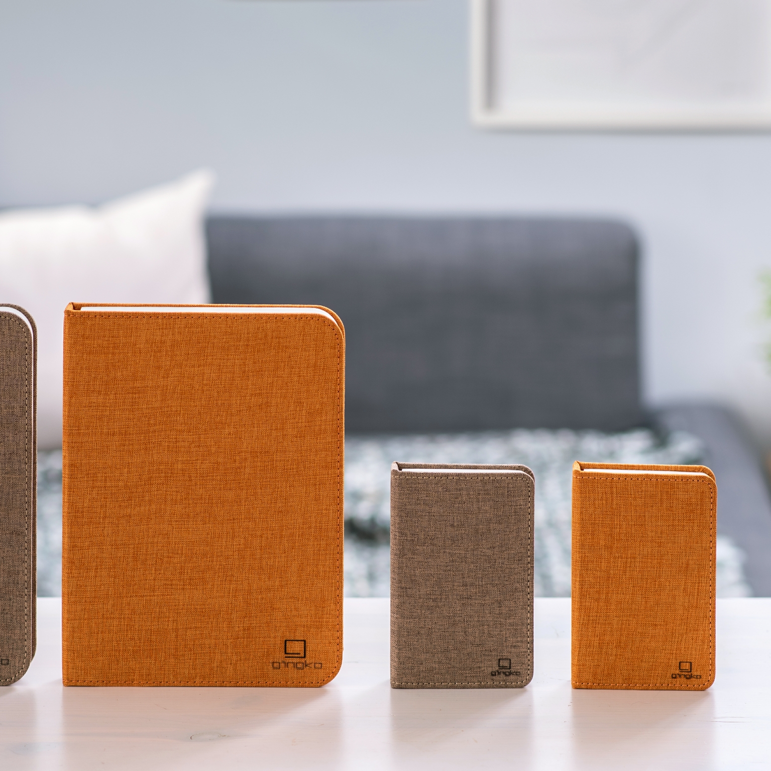 Gingko smart mini book light large and mini lined up