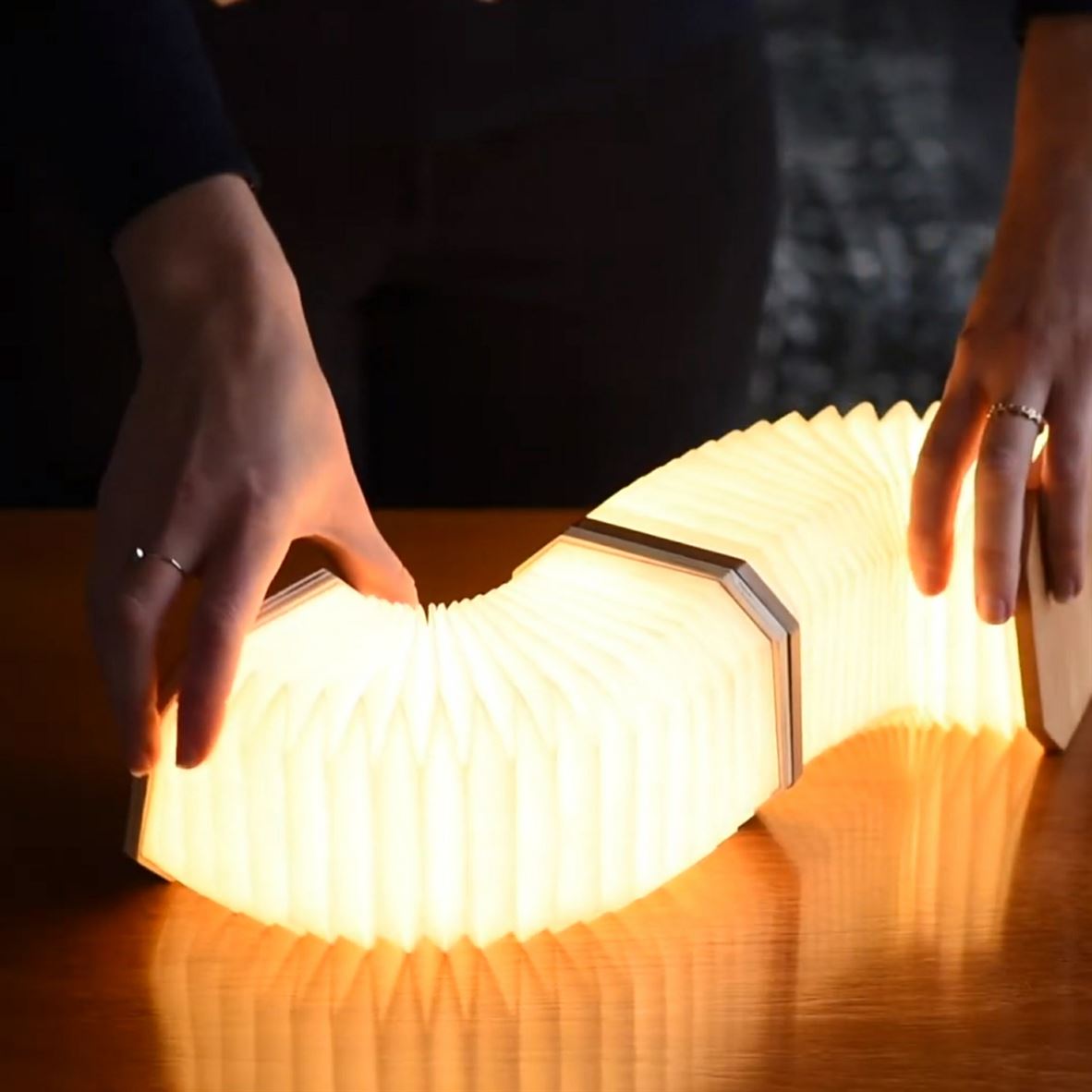 Gingko Smart Accordion Lamp joined