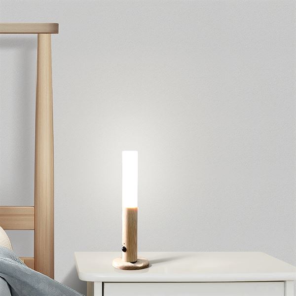 Gingko smart baton wall light - white ash stood on end