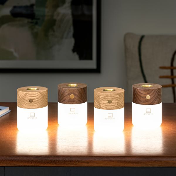 Gingko Smart Diffuser Lamps lit