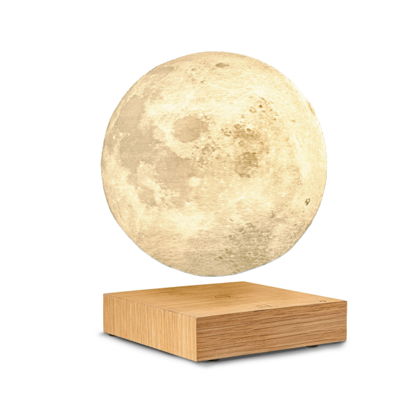 Gingko smart moon lamp soft glow no background