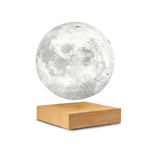 Gingko smart moon lamp - white light no background