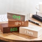 Gingko Flip Click Clock