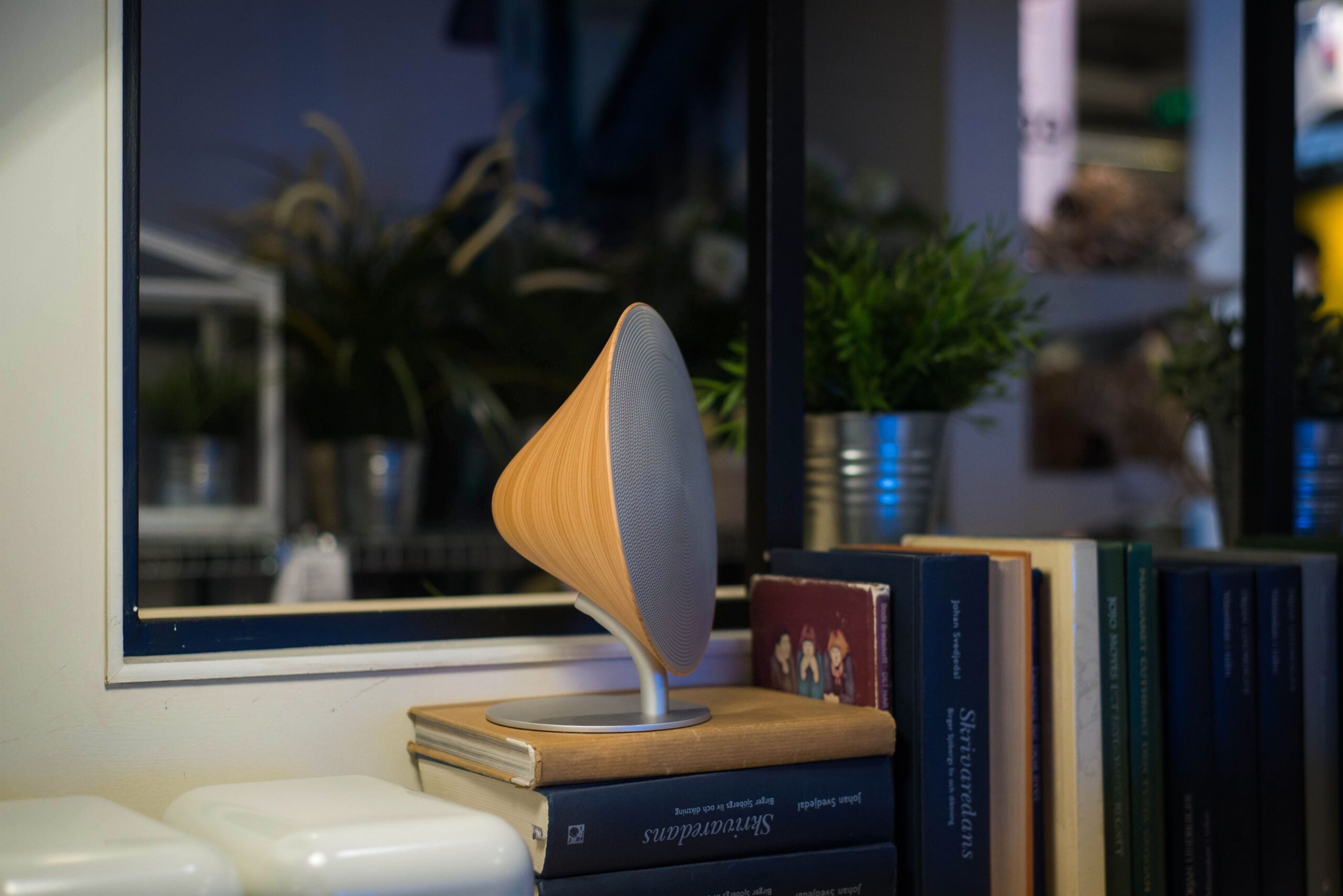 Gingko Halo One on bookshelf