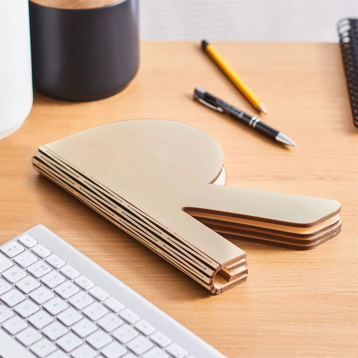 Gingko R Space Lamp flat on desk Gingko R Space Lamp flat on desk