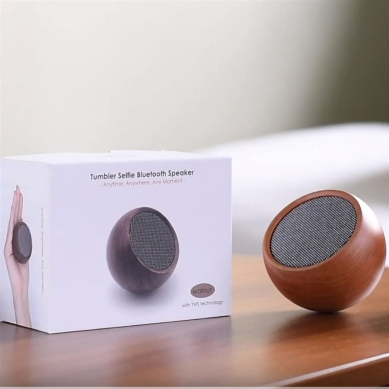Gingko Tumbler Selifie Speaker Cherry with box Gingko Tumbler Selifie Speaker Cherry with box