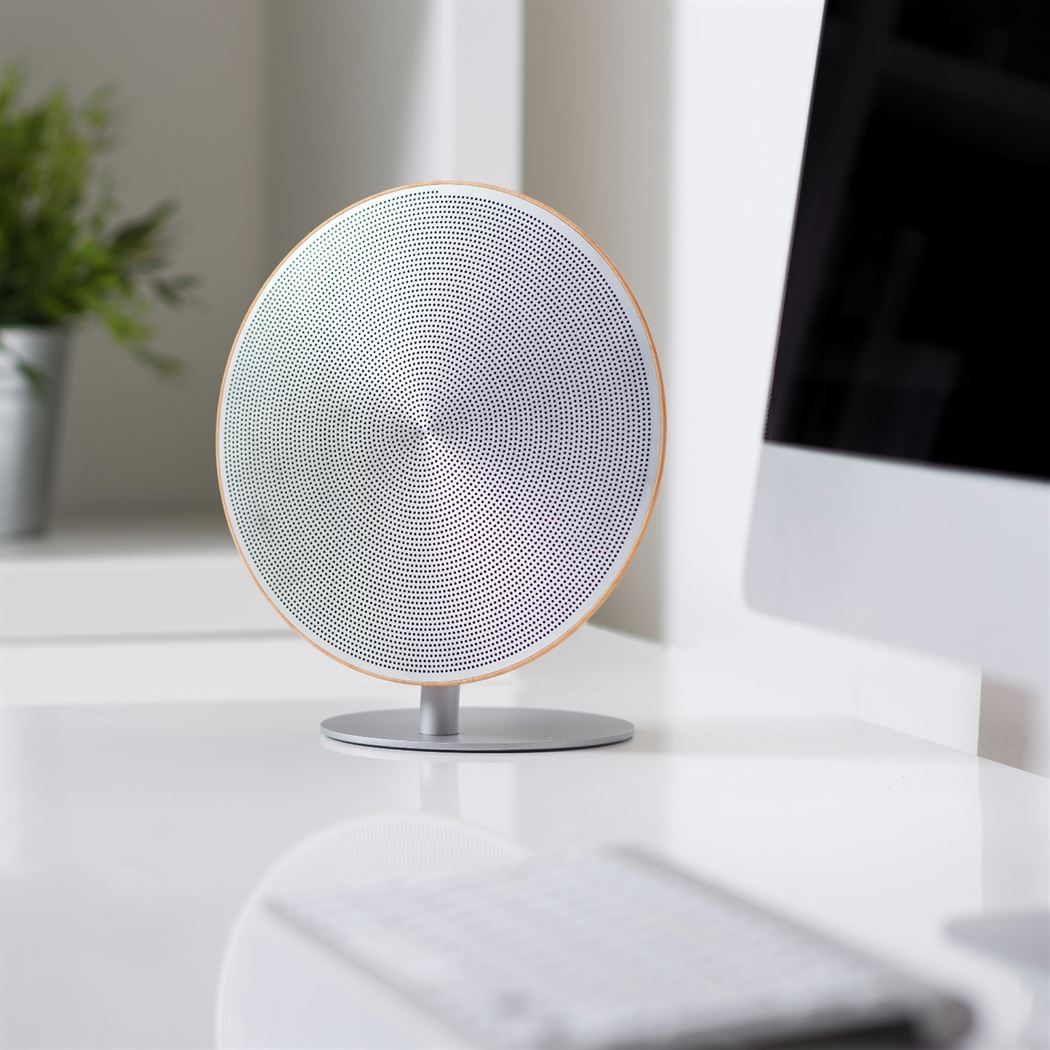 Gingko Halo One speaker on desk front view