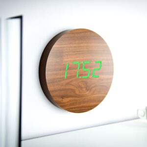 Gingko Wall Click Clock