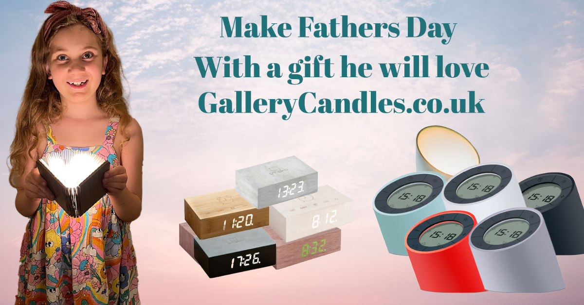Make Fathers day with Gingko Clocks