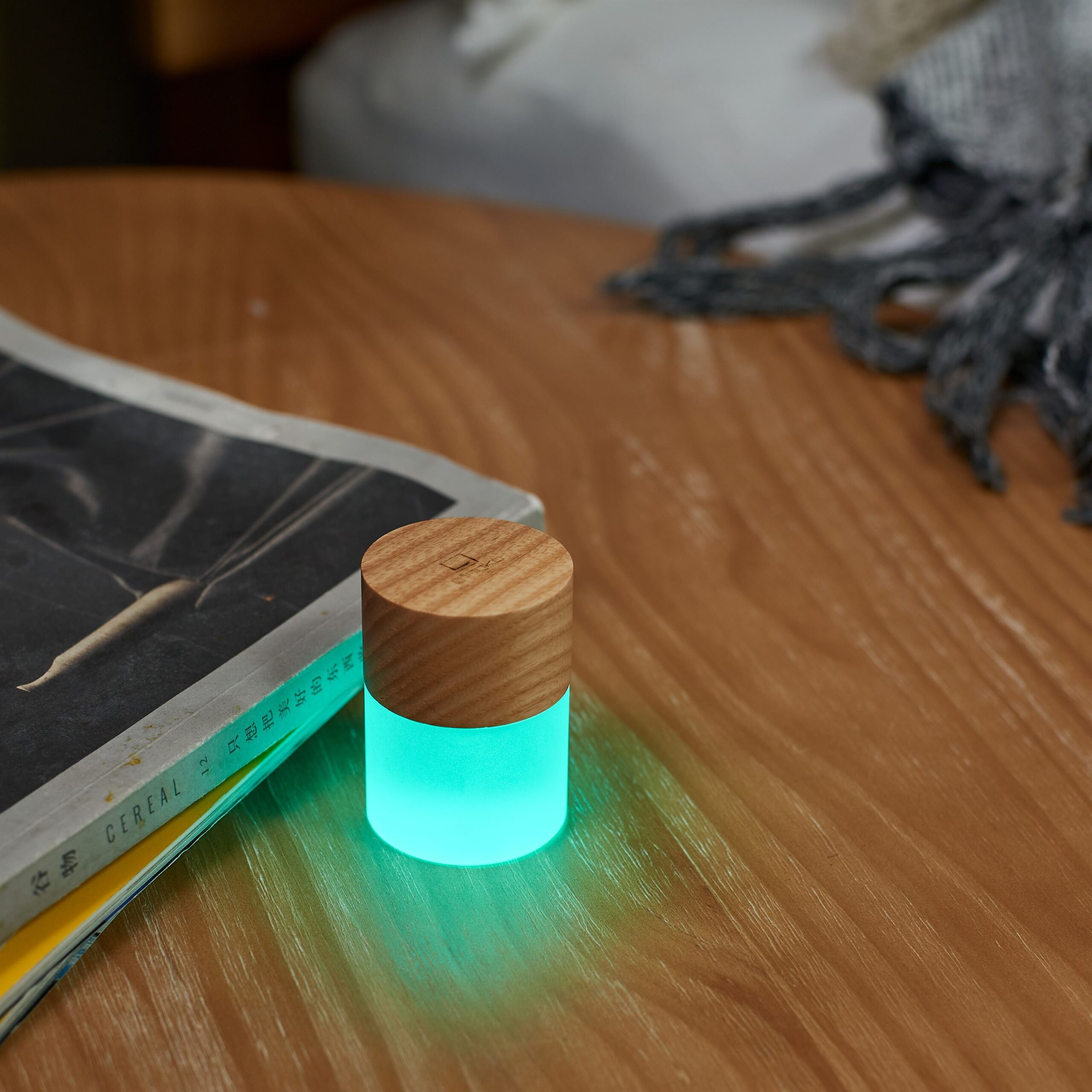 G026AH - Gingko Lemelia Light White Ash Lit Light Blue