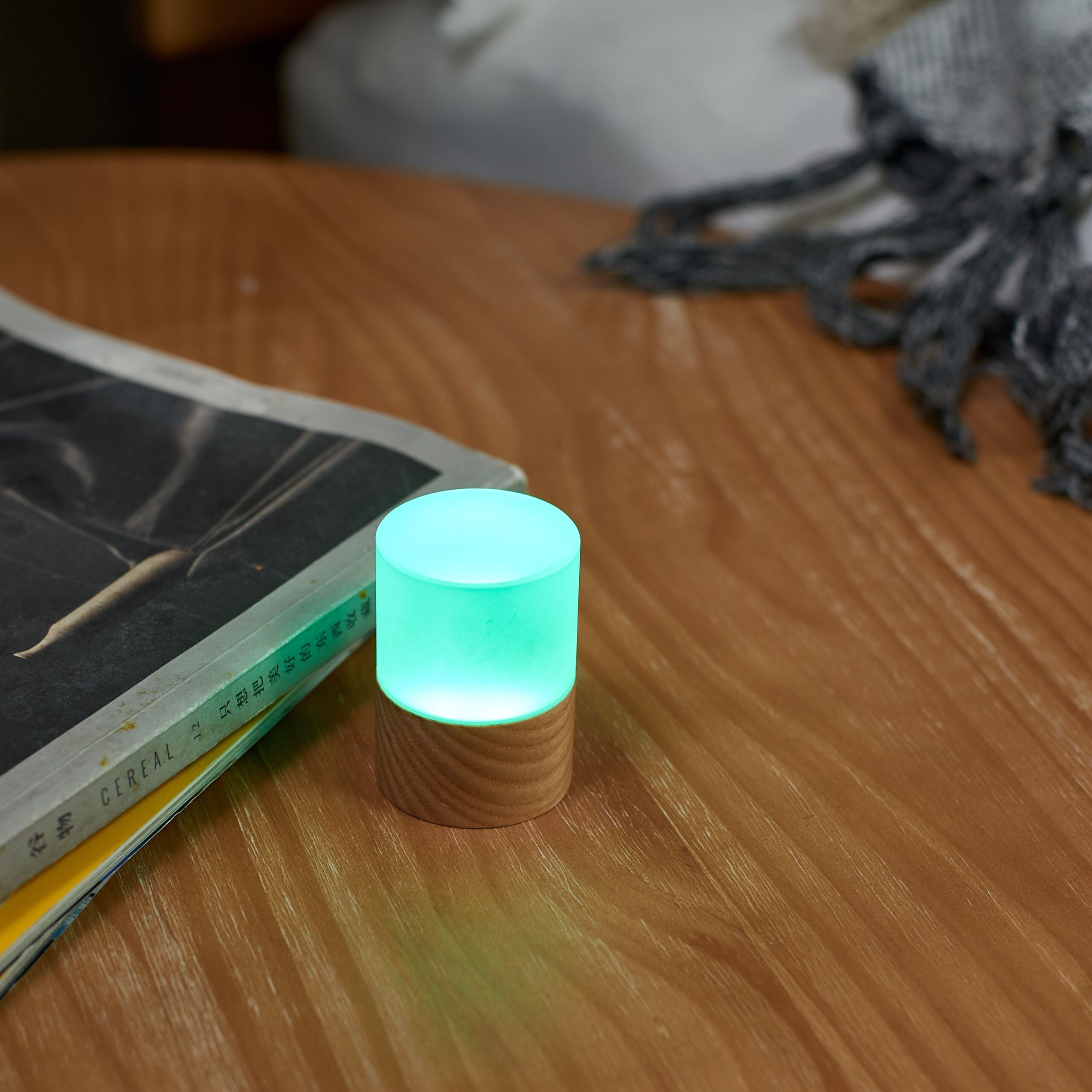 G026AH - Gingko Lemelia Light White Ash Lit Green