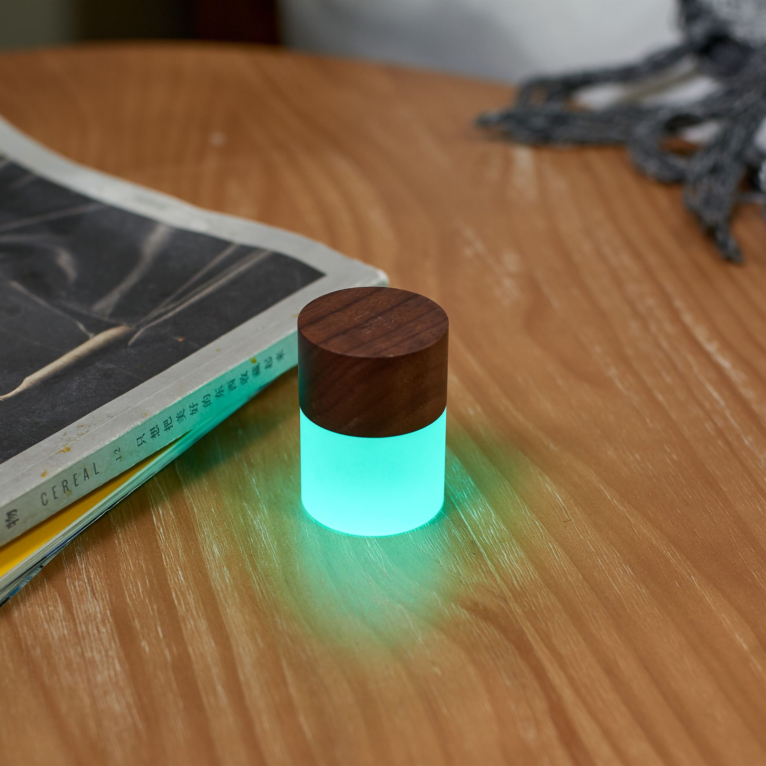 G026WT Lemelia Light Walnut Green Ligh