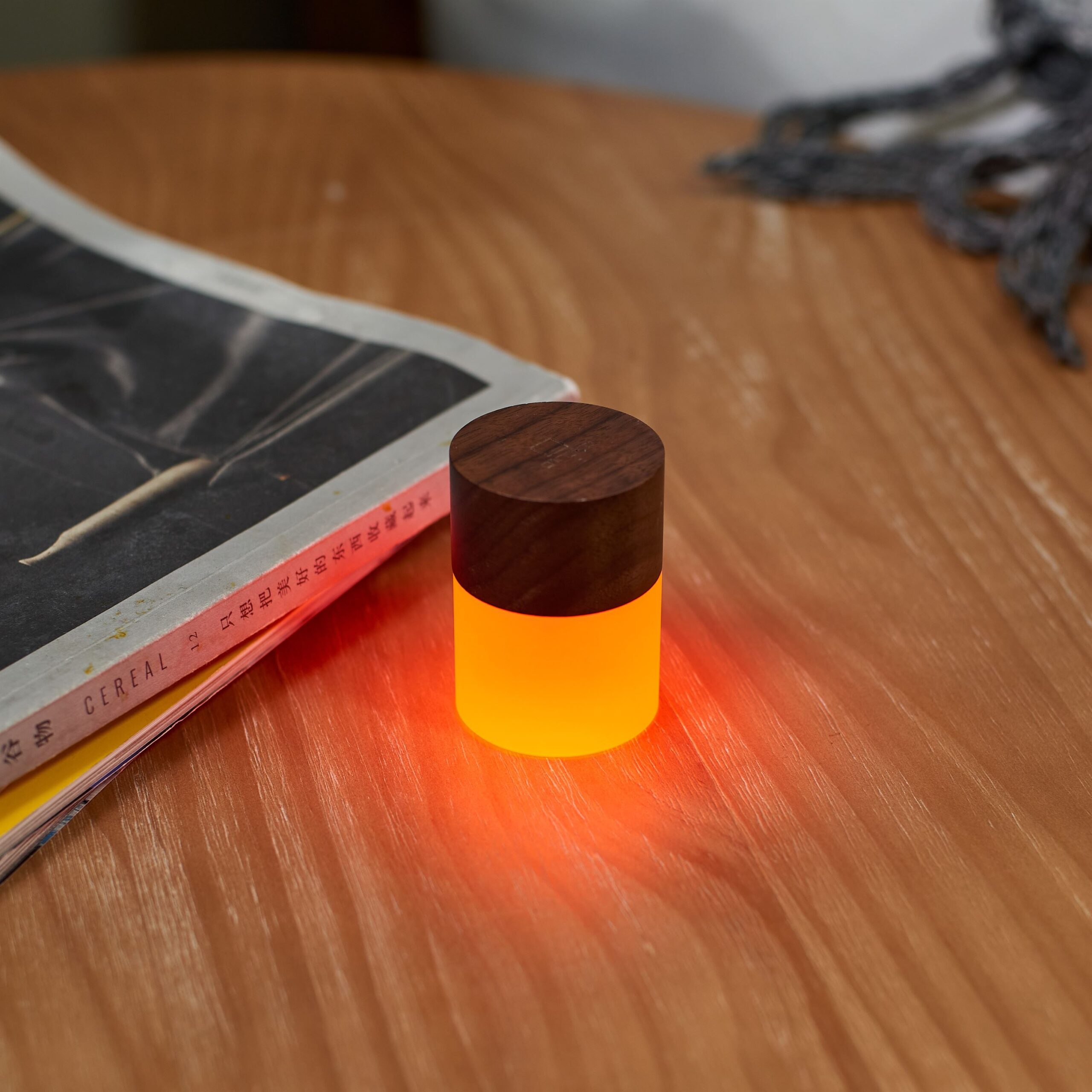 G026WT Lemelia Light Walnut Orange Light