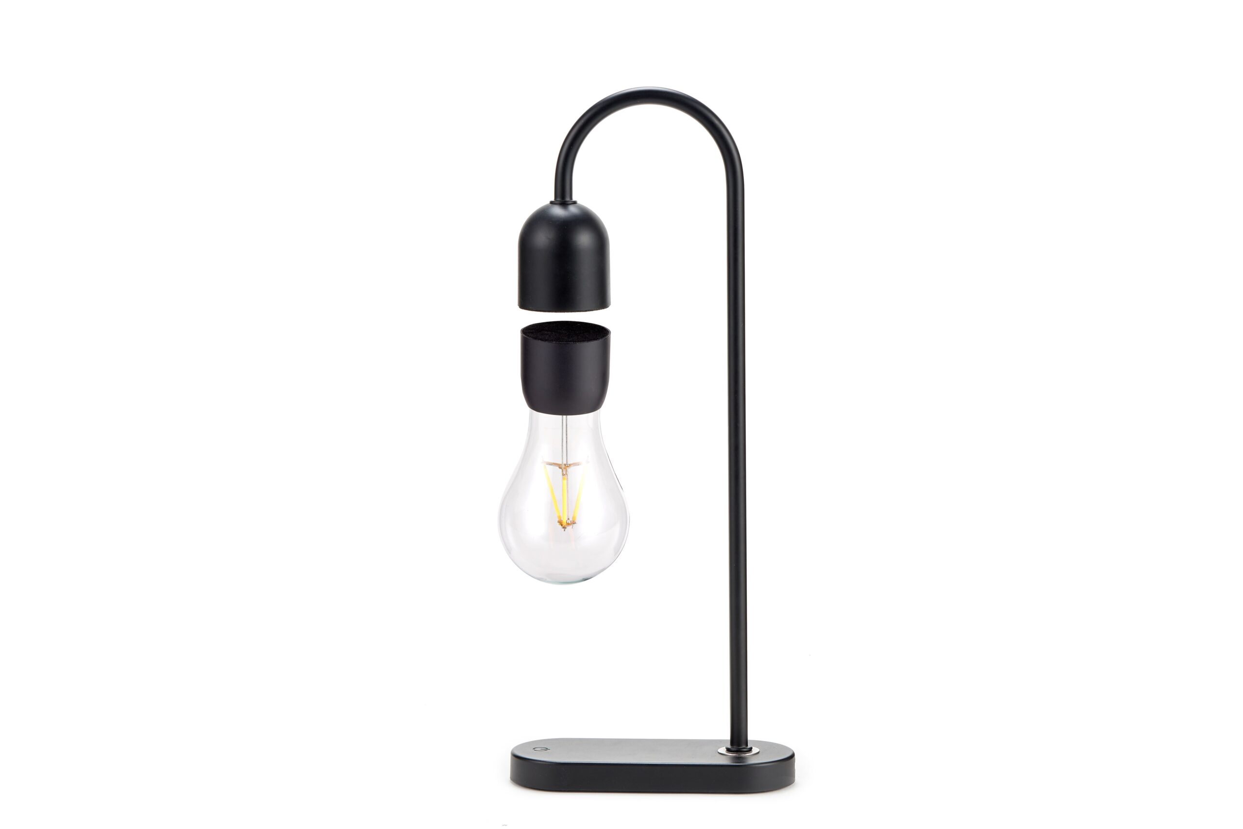 Gingko Evaro floating light bulb tear drop lamp Black Finish