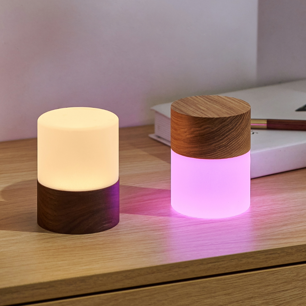 Gingko Design Large Walnut Lemelia Light