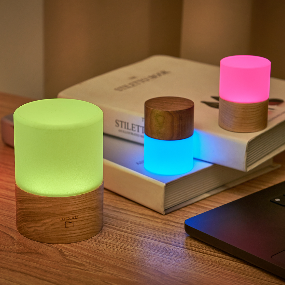 Gingko Design Large Walnut Lemelia Light large and mini