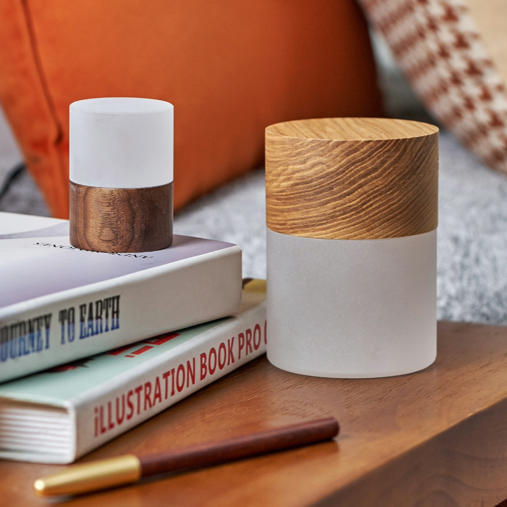 Gingko Design Large White Ash Light