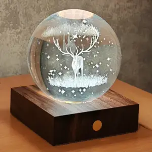 Gingko Stag Night Light