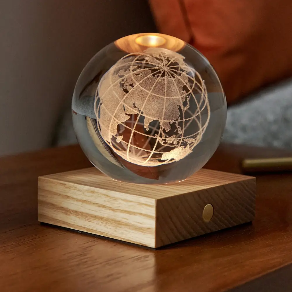 Gingko Earth bedside light