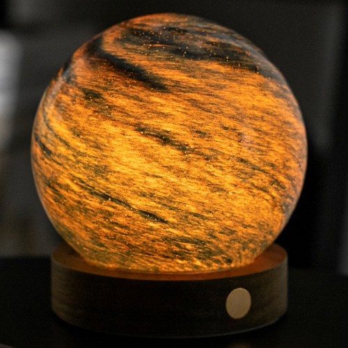 Gingo Design Astra Glass Ocean Stellar Orange