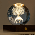Gingko Design Tree of Life Amber Crystal Light - Free Delivery